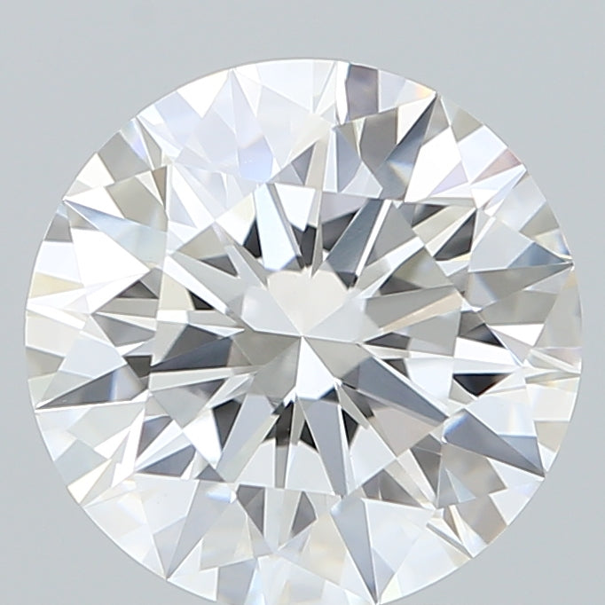 2.72 Carat Round Shaped, Ideal Cut, E Color, VVS2 Clarity, IGI Certified Lab Grown Diamond