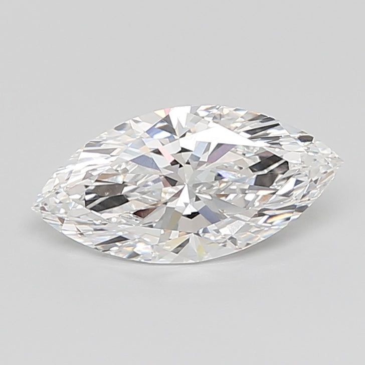 5.04 Carat Marquise Shaped, Ideal Cut, E Color, VVS2 Clarity, IGI Certified Lab Grown Diamond