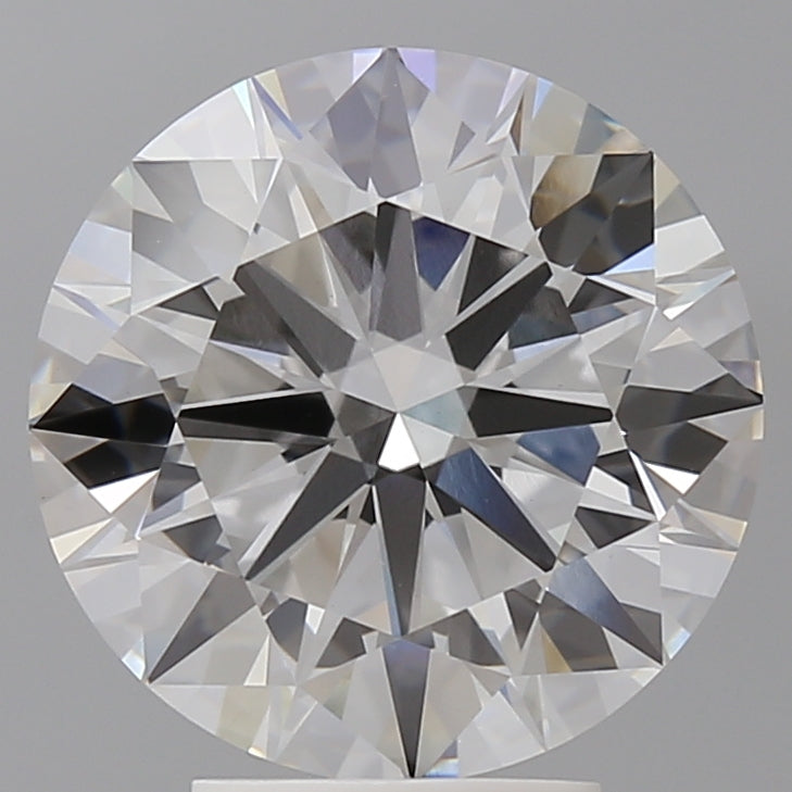 4.59 Carat Round Shaped, Ideal Cut, E Color, VVS2 Clarity, IGI Certified Lab Grown Diamond