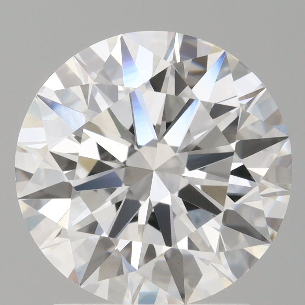 2.05 Carat Round Shaped, Ideal Cut, E Color, VVS2 Clarity, IGI Certified Lab Grown Diamond