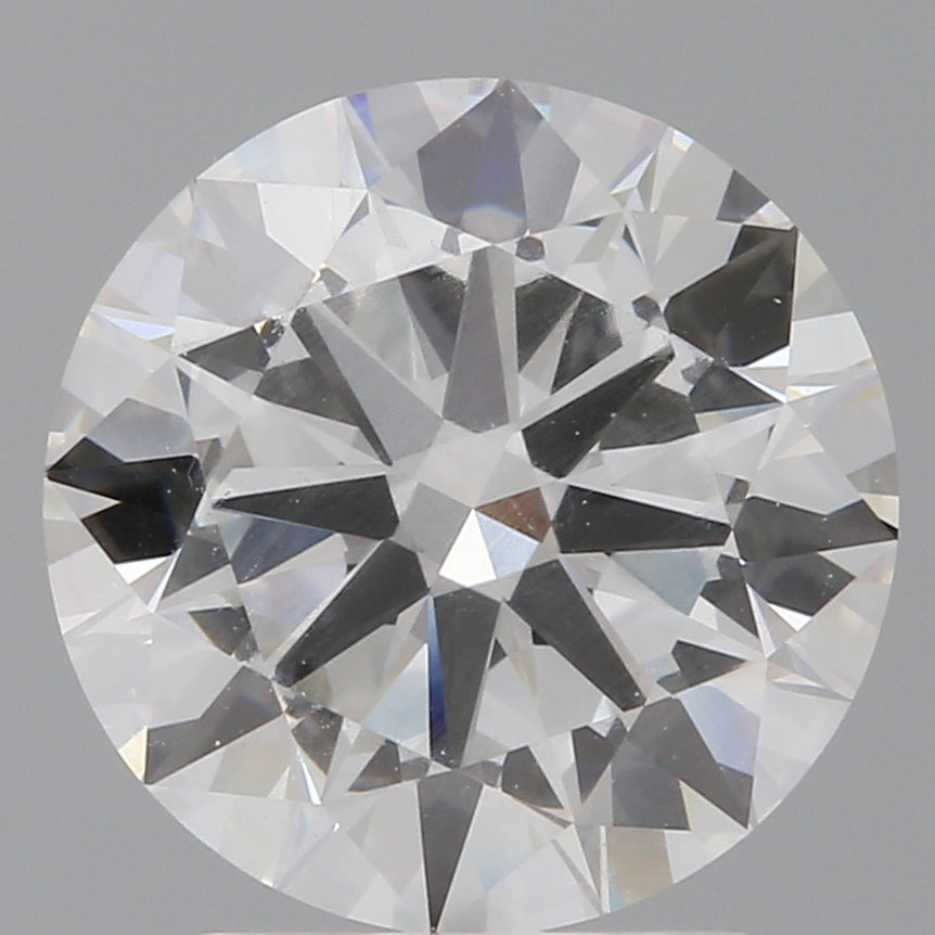 3.02 Carat Round Shaped, Excellent Cut, E Color, VS1 Clarity, IGI Certified Lab Grown Diamond