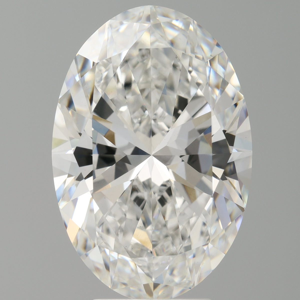 6.03 Carat Oval Shaped, Ideal Cut, F Color, VVS2 Clarity, IGI Certified Lab Grown Diamond