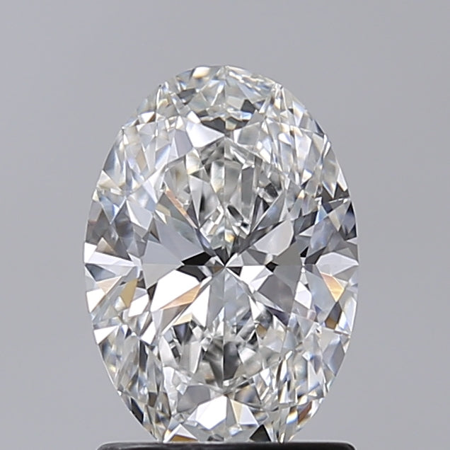 1.40 Carat Oval Shaped, Excellent Cut, F Color, VVS2 Clarity, IGI Certified Lab Grown Diamond