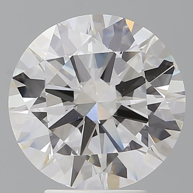 4.01 Carat Round Shaped, Excellent Cut, E Color, VS2 Clarity, IGI Certified Lab Grown Diamond