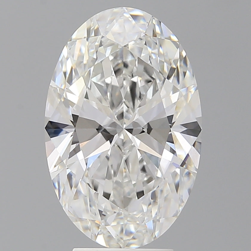4.60 Carat Oval Shaped, Ideal Cut, E Color, VVS2 Clarity, IGI Certified Lab Grown Diamond