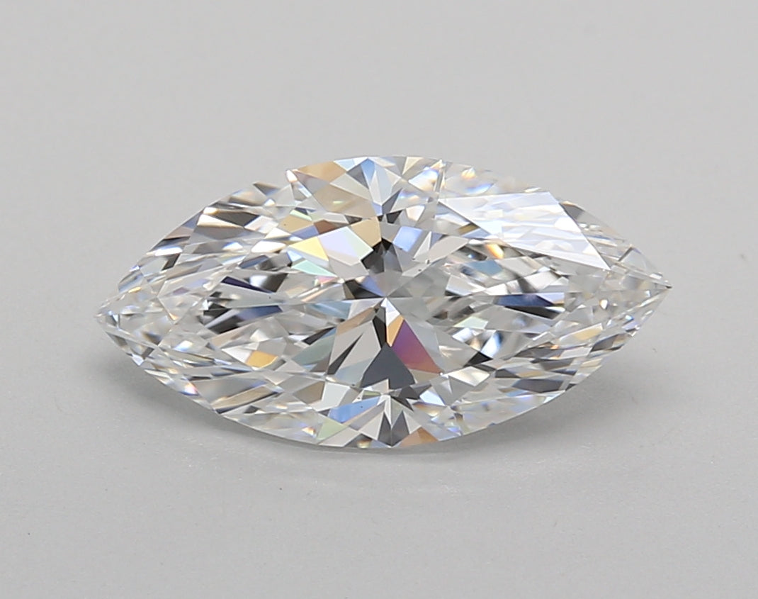 2.01 Carat Marquise Shaped, Excellent Cut, D Color, VS1 Clarity, IGI Certified Lab Grown Diamond