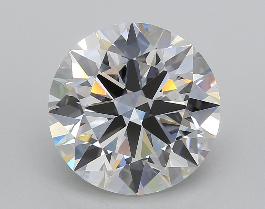 5.03 Carat Round Shaped, Ideal Cut, E Color, VS1 Clarity, IGI Certified Lab Grown Diamond