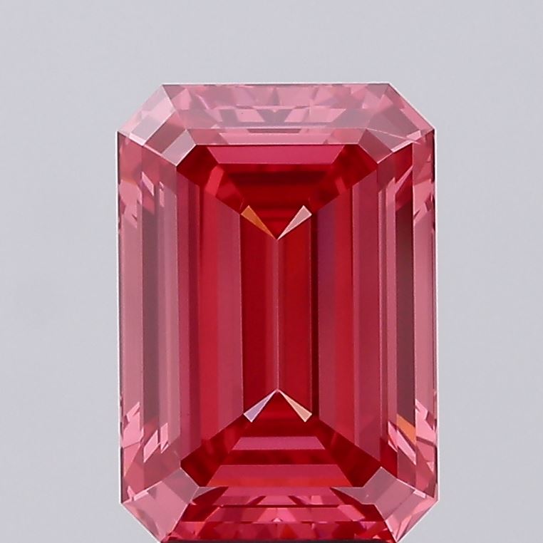 4.06 Carat Emerald Shaped, Ideal Cut, VS2 Clarity, IGI Certified Lab Grown Diamond
