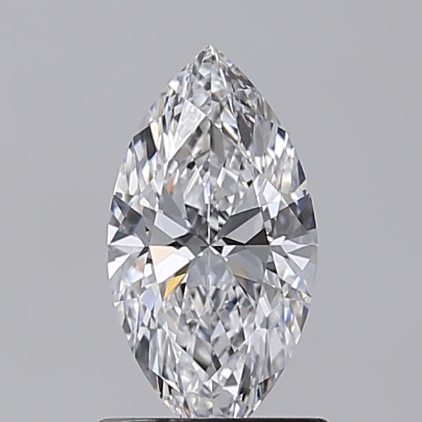 1.02 Carat Marquise Shaped, Ideal Cut, D Color, IF Clarity, IGI Certified Lab Grown Diamond