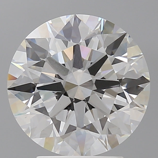 3.55 Carat Round Shaped, Ideal Cut, E Color, VS1 Clarity, IGI Certified Lab Grown Diamond