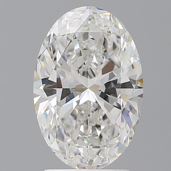2.55 Carat Oval Shaped, Ideal Cut, E Color, VVS2 Clarity, IGI Certified Lab Grown Diamond