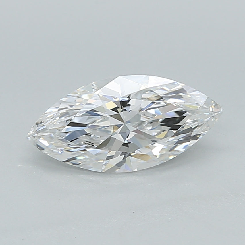 1.02 Carat Marquise Shaped, Ideal Cut, E Color, VVS2 Clarity, IGI Certified Lab Grown Diamond