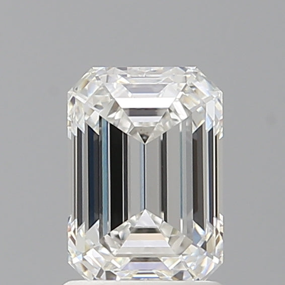 1.55 Carat Emerald Shaped, Ideal Cut, E Color, VVS2 Clarity, IGI Certified Lab Grown Diamond