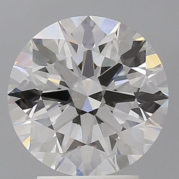 3.10 Carat Round Shaped, Ideal Cut, F Color, VVS2 Clarity, IGI Certified Lab Grown Diamond