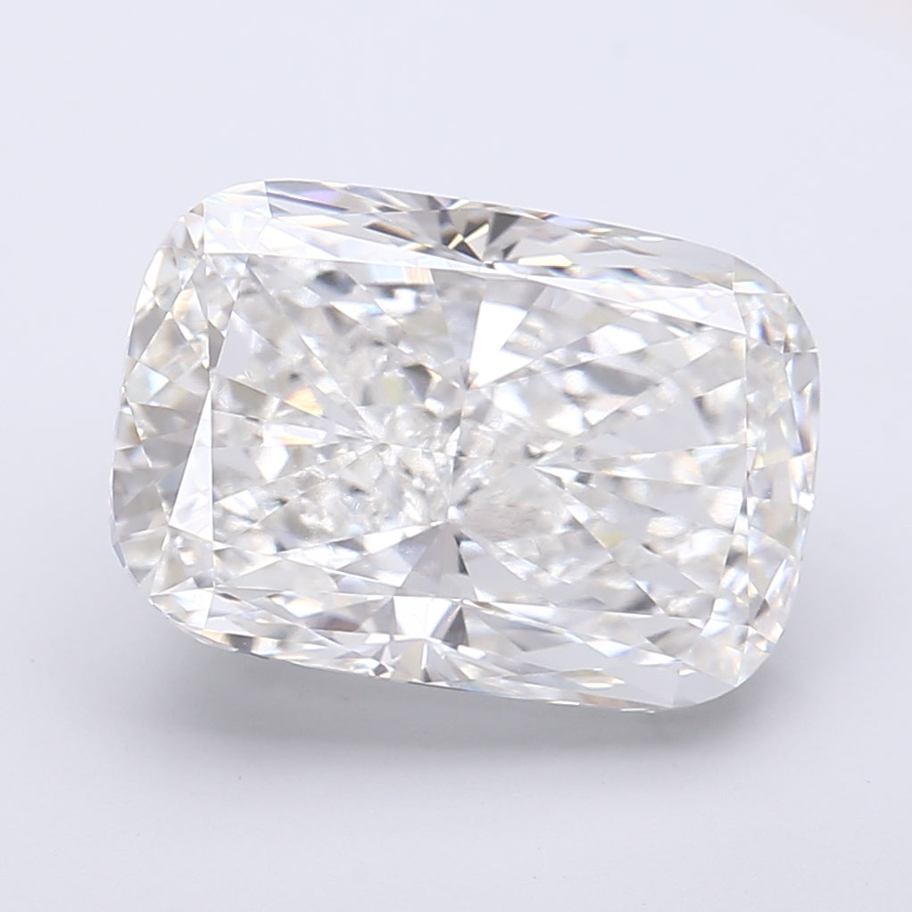 8.05 Carat Cushion Shaped, Very Good Cut, F Color, VVS2 Clarity, IGI Certified Lab Grown Diamond