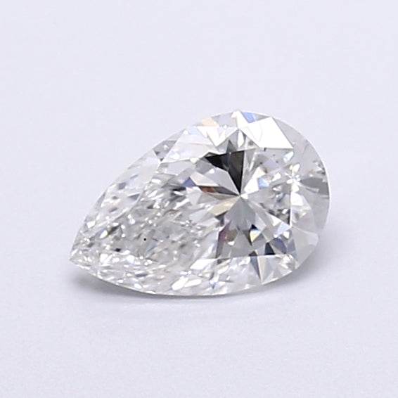 0.53 Carat Pear Shaped, Very Good Cut, E Color, VS1 Clarity, IGI Certified Lab Grown Diamond
