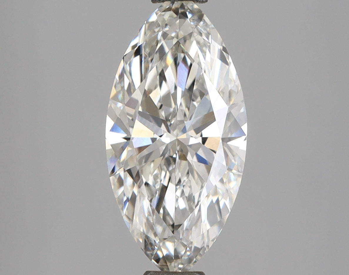 2.07 Carat Marquise Shaped, Ideal Cut, E Color, VVS2 Clarity, IGI Certified Lab Grown Diamond