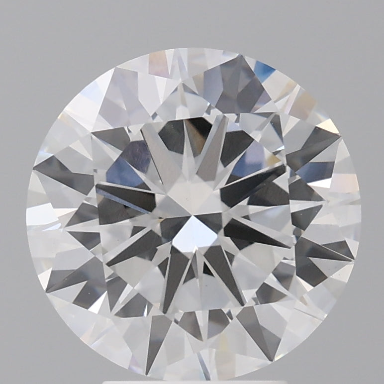 4.59 Carat Round Shaped, Excellent Cut, E Color, VVS2 Clarity, IGI Certified Lab Grown Diamond