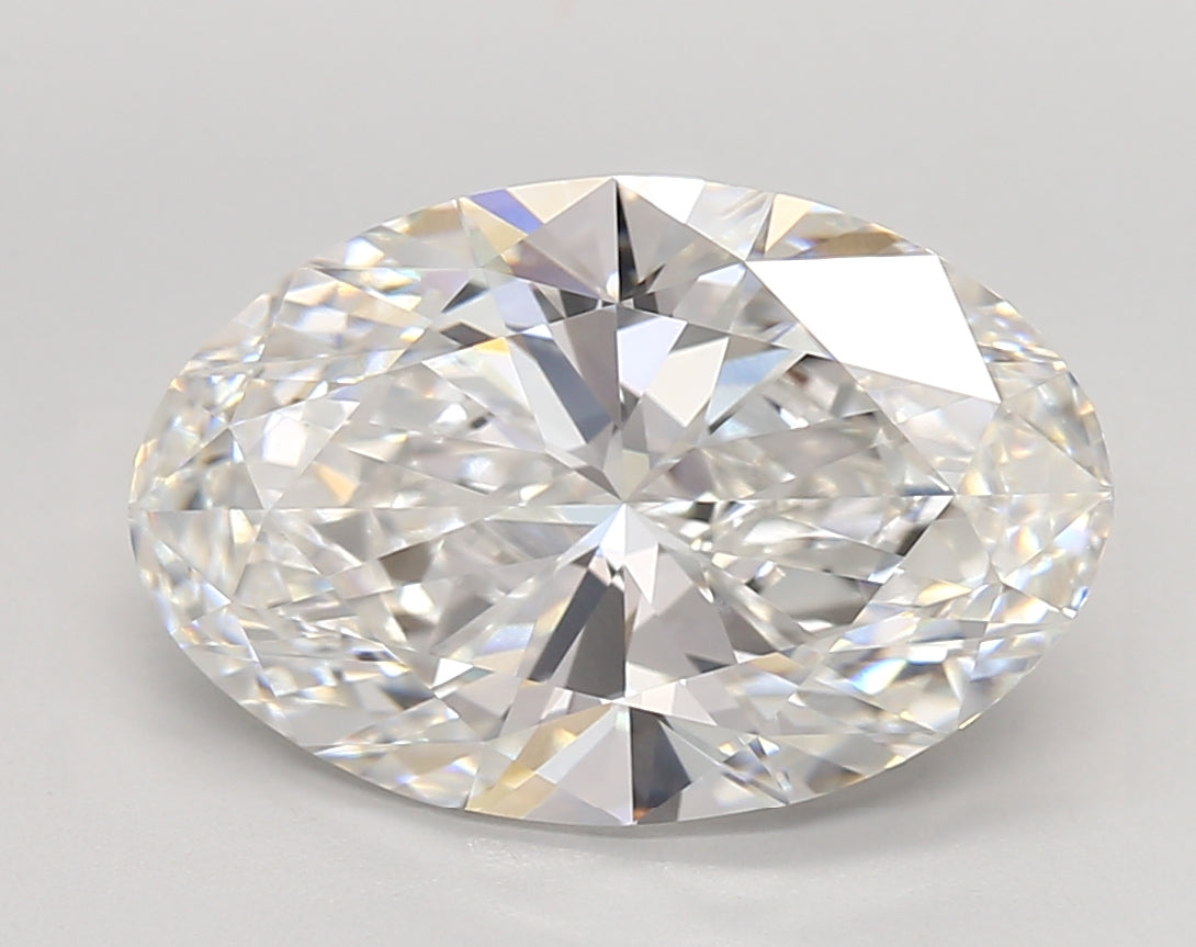 5.02 Carat Oval Shaped, Very Good Cut, E Color, VVS1 Clarity, IGI Certified Lab Grown Diamond