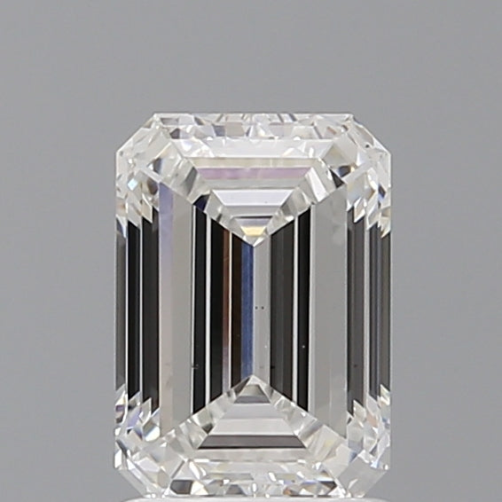 1.52 Carat Emerald Shaped, Ideal Cut, E Color, VS1 Clarity, IGI Certified Lab Grown Diamond