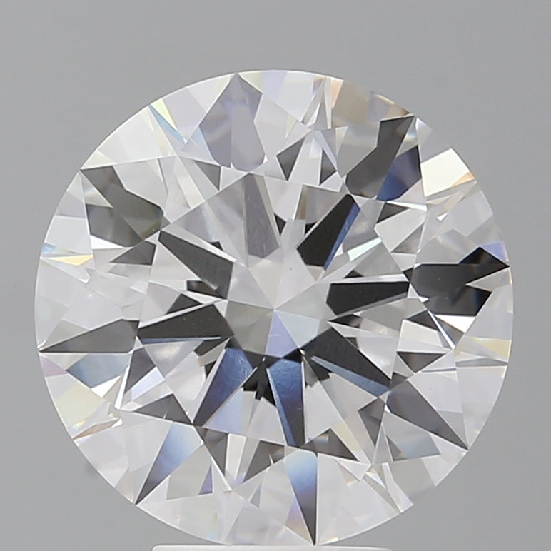 6.09 Carat Round Shaped, Ideal Cut, E Color, VVS2 Clarity, IGI Certified Lab Grown Diamond