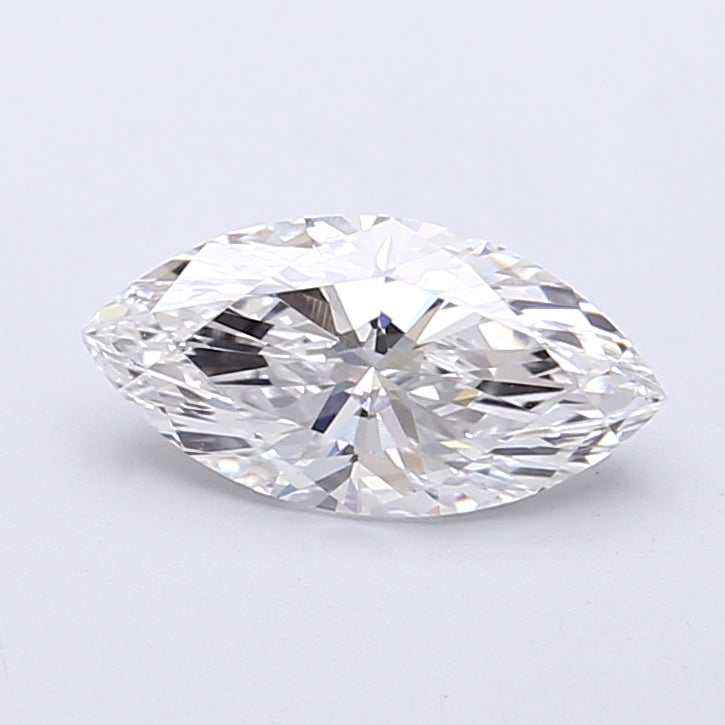 1.04 Carat Marquise Shaped, Very Good Cut, D Color, VVS2 Clarity, IGI Certified Lab Grown Diamond