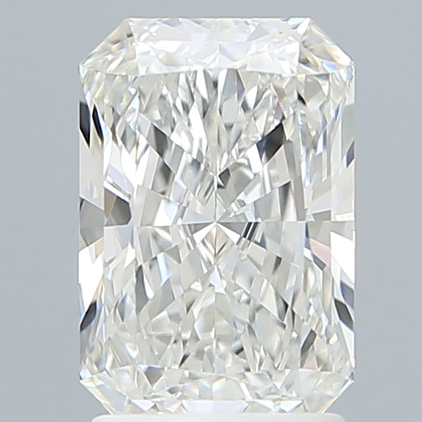 2.09 Carat Radiant Shaped, Ideal Cut, F Color, VVS1 Clarity, IGI Certified Lab Grown Diamond