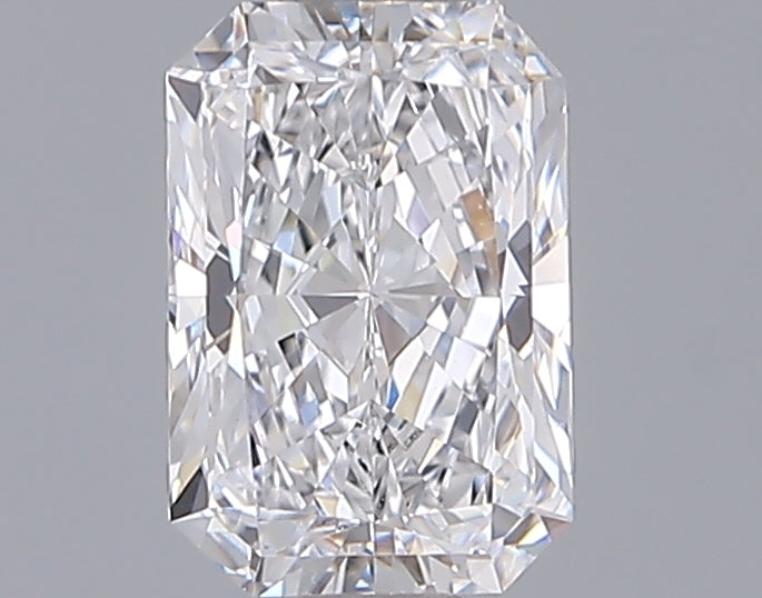 1.24 Carat Radiant Shaped, Ideal Cut, D Color, VVS2 Clarity, IGI Certified Lab Grown Diamond