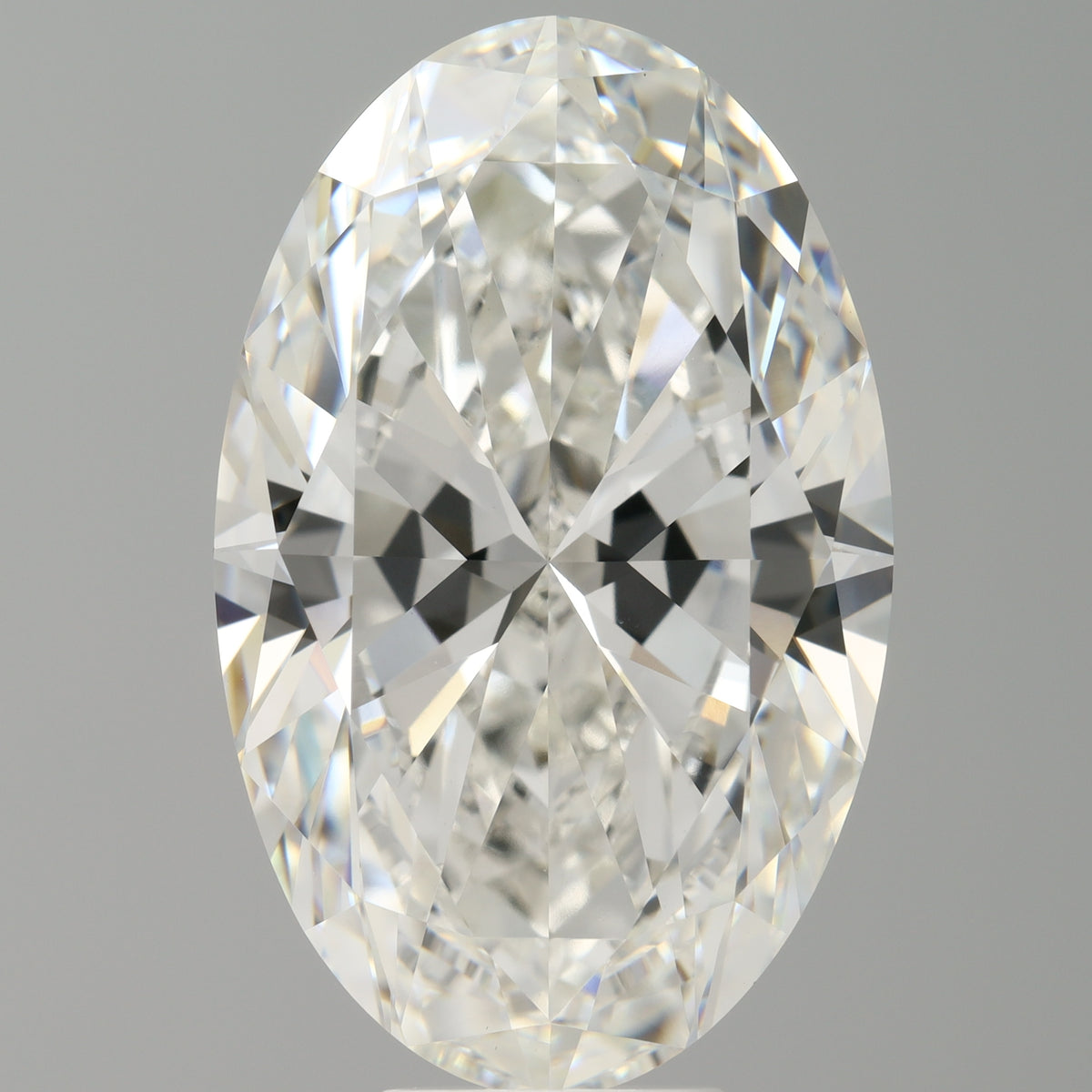 10.05 Carat Oval Shaped, Ideal Cut, F Color, VVS2 Clarity, IGI Certified Lab Grown Diamond