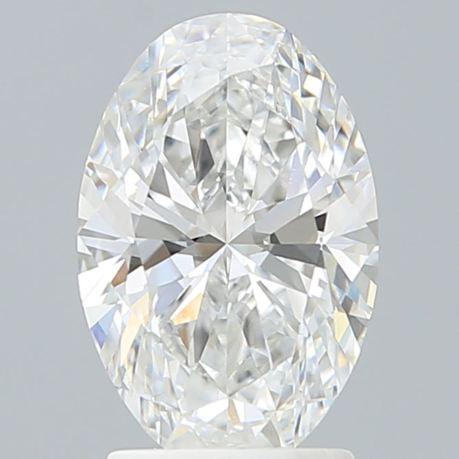 2.26 Carat Oval Shaped, Ideal Cut, E Color, VVS2 Clarity, IGI Certified Lab Grown Diamond