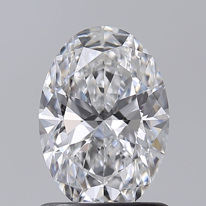 1.02 Carat Oval Shaped, Excellent Cut, D Color, VVS2 Clarity, IGI Certified Lab Grown Diamond