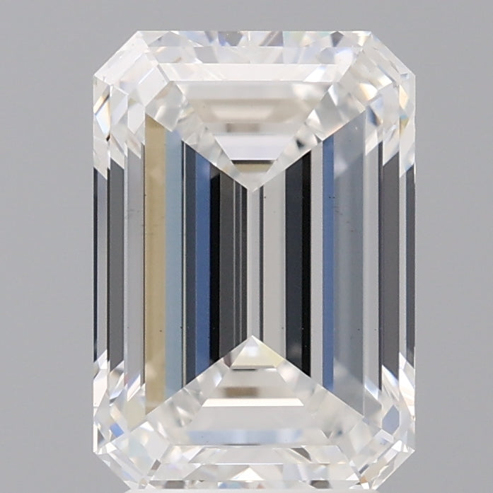 3.56 Carat Emerald Shaped, Ideal Cut, D Color, VS1 Clarity, IGI Certified Lab Grown Diamond
