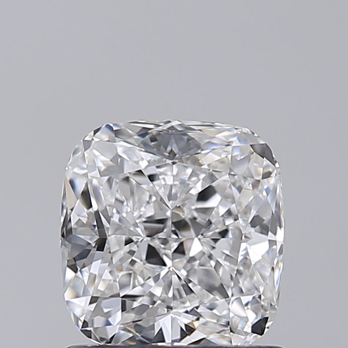1.02 Carat Cushion Shaped, Very Good Cut, D Color, VVS2 Clarity, IGI Certified Lab Grown Diamond