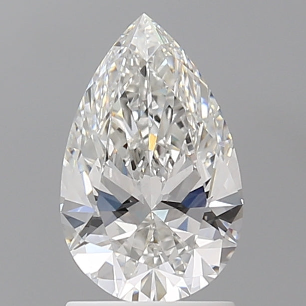 1.51 Carat Pear Shaped, Ideal Cut, E Color, VVS2 Clarity, IGI Certified Lab Grown Diamond