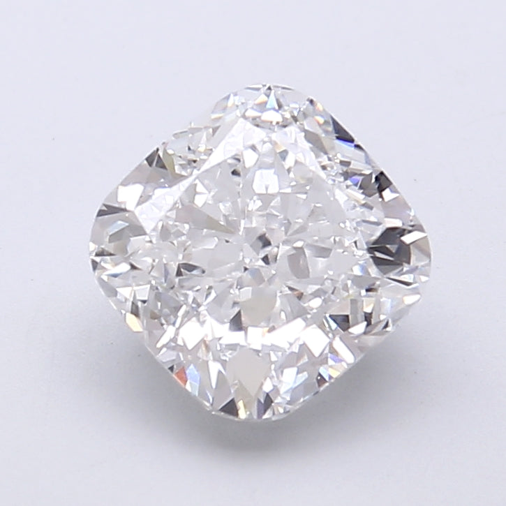 2.53 Carat Cushion Shaped, Very Good Cut, D Color, VVS2 Clarity, IGI Certified Lab Grown Diamond