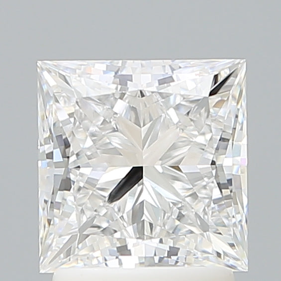 2.10 Carat Princess Shaped, Ideal Cut, D Color, VS1 Clarity, IGI Certified Lab Grown Diamond