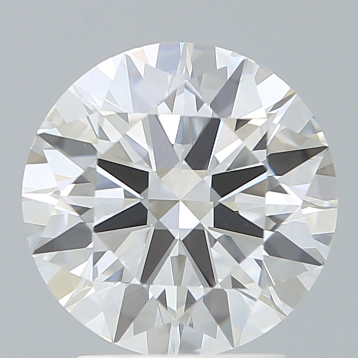2.60 Carat Round Shaped, Ideal Cut, E Color, VVS2 Clarity, IGI Certified Lab Grown Diamond