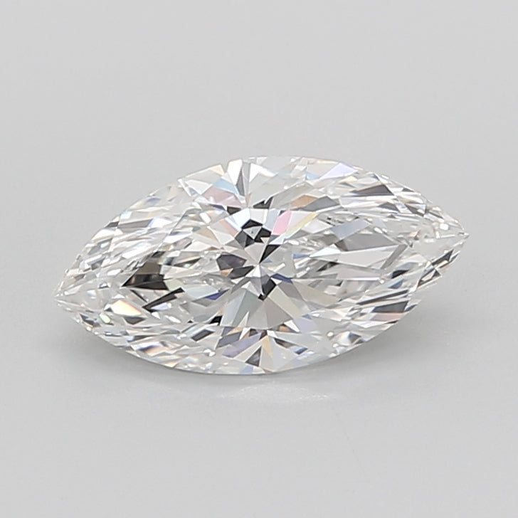 2.51 Carat Marquise Shaped, Ideal Cut, E Color, VVS2 Clarity, IGI Certified Lab Grown Diamond
