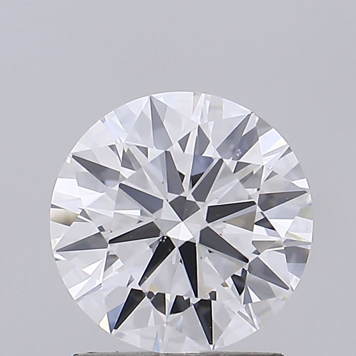 1.55 Carat Round Shaped, Ideal Cut, D Color, VS1 Clarity, IGI Certified Lab Grown Diamond