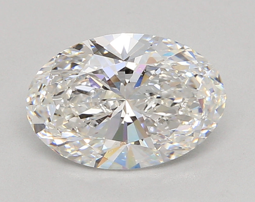 2.41 Carat Oval Shaped, Ideal Cut, E Color, VS1 Clarity, IGI Certified Lab Grown Diamond