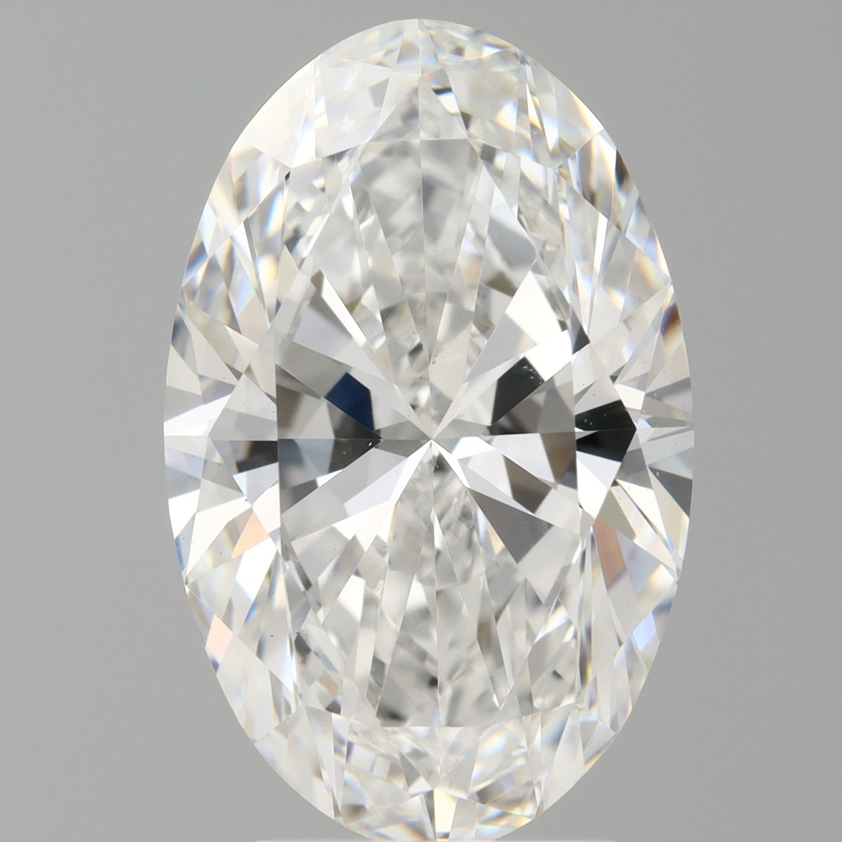 4.02 Carat Oval Shaped, Ideal Cut, D Color, VS2 Clarity, IGI Certified Lab Grown Diamond