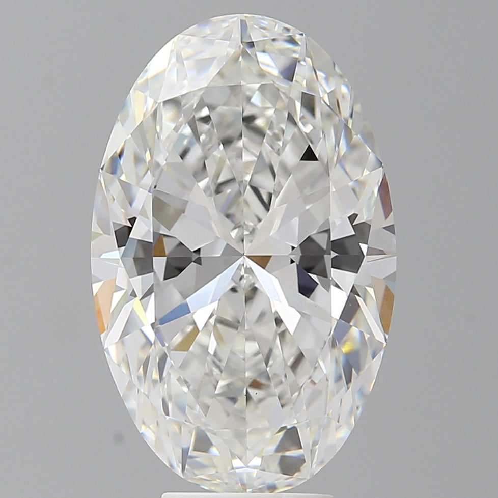 7.10 Carat Oval Shaped, Ideal Cut, F Color, VS1 Clarity, IGI Certified Lab Grown Diamond