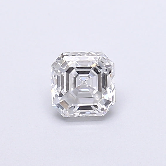 0.36 Carat Asscher Shaped, Very Good Cut, D Color, VVS1 Clarity, IGI Certified Lab Grown Diamond