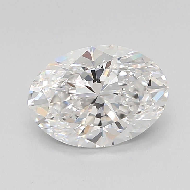 1.59 Carat Oval Shaped, Excellent Cut, E Color, IF Clarity, IGI Certified Lab Grown Diamond