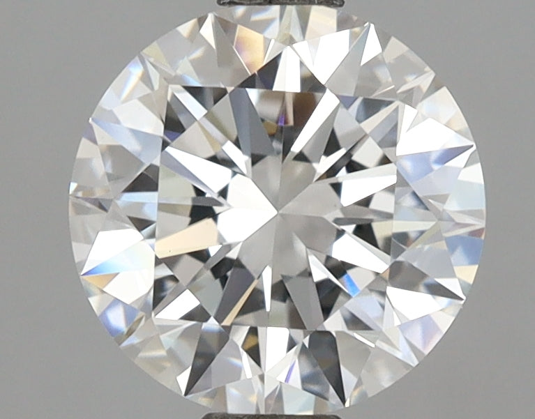2.07 Carat Round Shaped, Excellent Cut, D Color, VVS2 Clarity, IGI Certified Lab Grown Diamond