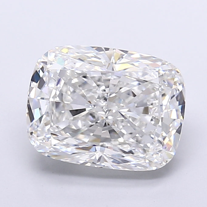 6.43 Carat Cushion Shaped, Very Good Cut, F Color, VVS2 Clarity, IGI Certified Lab Grown Diamond
