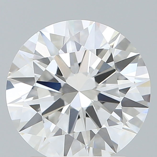 2.17 Carat Round Shaped, Ideal Cut, G Color, VVS2 Clarity, IGI Certified Lab Grown Diamond