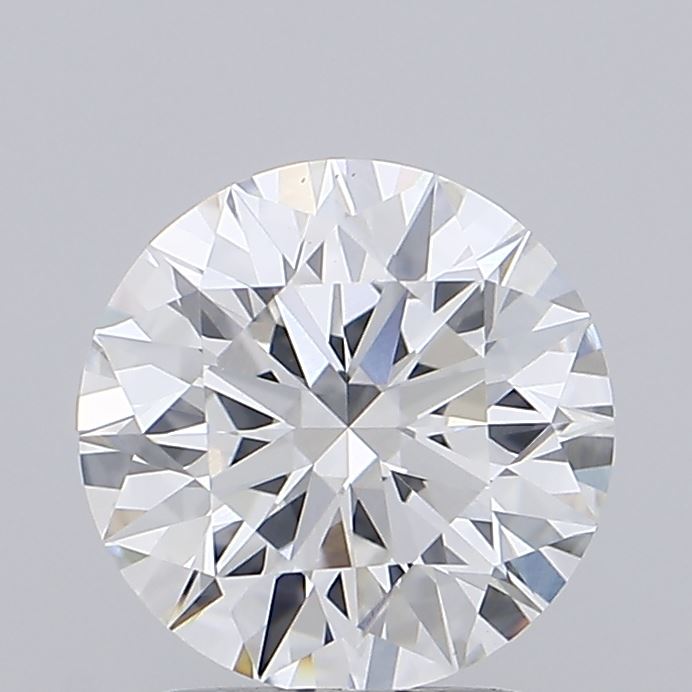 2.12 Carat Round Shaped, Ideal Cut, F Color, VVS2 Clarity, IGI Certified Lab Grown Diamond