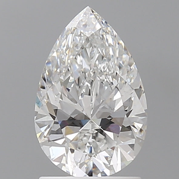 1.59 Carat Pear Shaped, Ideal Cut, D Color, VS1 Clarity, IGI Certified Lab Grown Diamond