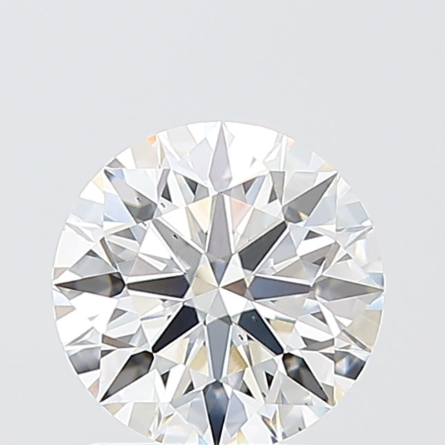 1.52 Carat Round Shaped, Ideal Cut, E Color, VS2 Clarity, IGI Certified Lab Grown Diamond